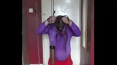 Play Bisexual Sissy Piss Slut Blindfolded and Gagged: Real Amateur Piss Tube