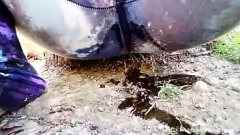 Redare Curvy Lilkiwwimonster se udă și se uzează în aer liber