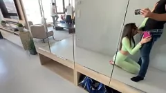 تشغيل الثلاثي العام ومكثفة Deepthroat BJ مع بيلا ريكو، يويا ونيكو غراي