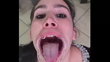 Play French maid tries to d. her own piss with a lip retractor | funny